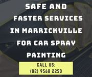 Safe and Faster Services in Marrickville for Car Spray Painting