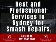 Best and Professional Services in Sydney for Smash Repairs