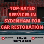 Top-Rated Services in Sydenham for Car Restoration 