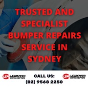 Trusted and Specialist Bumper Repairs Service in Sydney