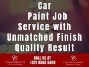Car Paint Job Service with Unmatched Finish Quality Result