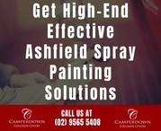 Get High End Effective Ashfield Spray Painting Solutions